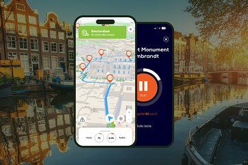 Amsterdam: Audio guided walking tour 3h00 - 21 audios