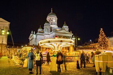 Helsinki Christmas Lights Self Guided Walking Tour with an APP