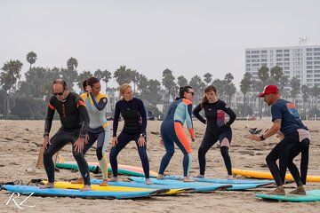 Group Surf Lesson in Santa Monica