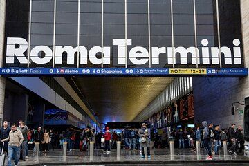 Private Transfer Train Station Termini orTiburtina and Rome City