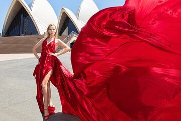 Sydney Private Flying Dress Photoshoot