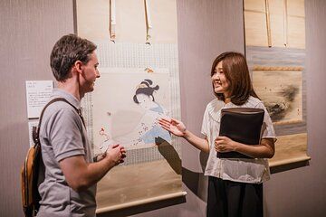 Osaka Kobayashi Museum of Art Tour Guide by Curator with Wagashi