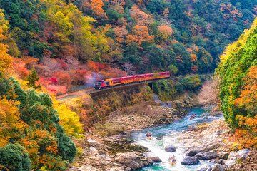 Sagano Train and Kiyomizudera Temple Tour in Osaka