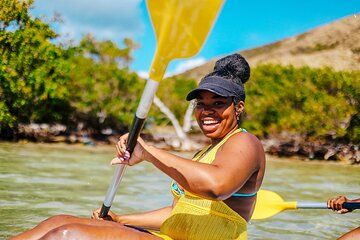 St Martin Guided Kayak and Snorkeling Adventure to Pinel Island