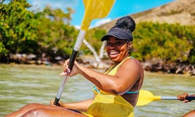 St Martin Guided Kayak and Snorkeling Adventure to Pinel Island
