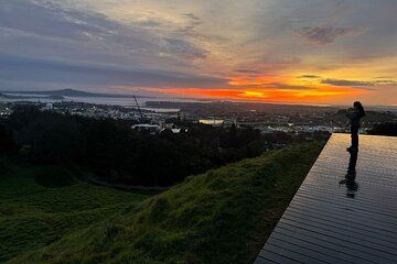 Private Auckland Sunrise Tour: Mount Eden Summit & Morning Views