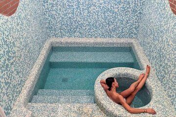 Luxury Sulfur Bath Ritual with Pickup and Wine in Tbilisi