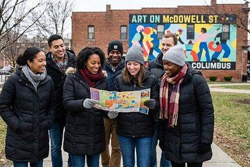 Awesome Art Walk: Franklinton Funtastic Foraging Fiesta