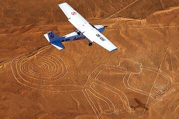 Panoramic Flight by Plane over the Nasca and Aqueduct Lines