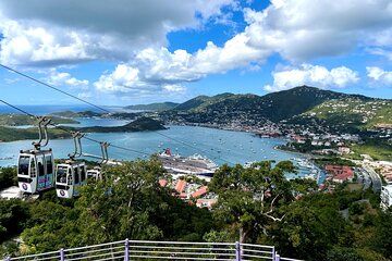 St Thomas Ultimate Beach Day Skyride Watersports and Rum Punch