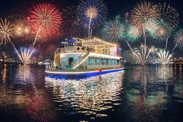 New Year Eve 2025 Sindbad Yacht Cruise Al Seef Dubai Burj Khalifa