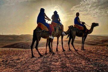 Agafay Desert Tour with Quad Biking, Camel Ride, Pool and Dinner