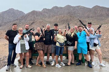 Las Vegas Outdoor Machine Gun and Rifle Shooting with Pickup