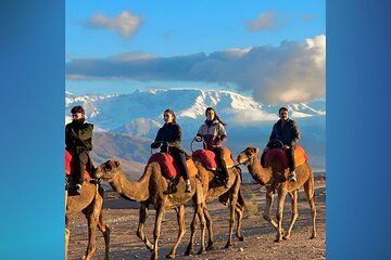 Marrakech: Agafay Desert Quad Bike, Camel Ride, Sunset & Dinner