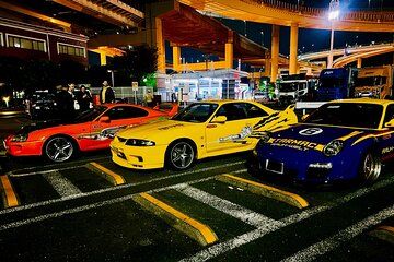 Tokyo Night Drive Wangan Expressway and Daikoku PA