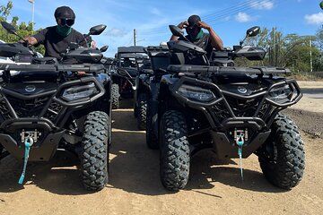 ATV-Quad Safari tour with Caving & Snorkeling Curacao