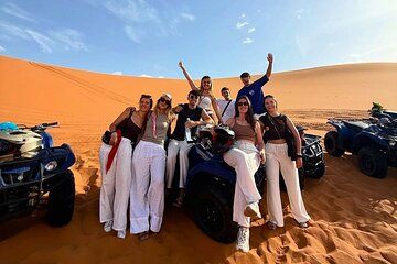 Private Red Sand Desert Adventure Quad Biking Camels and Heritage