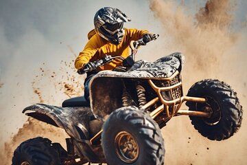 Agafay Desert Sunset Experience Quad Camel Ride and Dinner