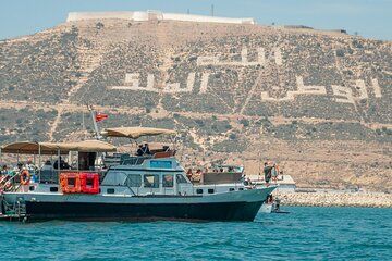 Half Day Agadir Coastal Boat Trip with Swimming Fishing and Lunch