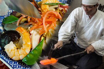 Sword smithing and Okayama Sushi making Experience