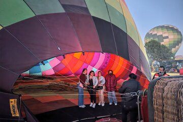 Hot Air Balloon flight + pickupCDMX + breakfast included