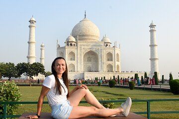 From Delhi Private Taj Mahal Sunrise, Agra Tour All Inclusive