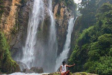 Kandy Waterfalls and Ambuluwawa Sky Tower Sunset