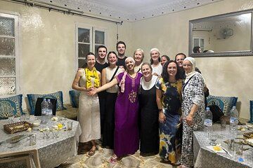 Traditional Moroccan Cooking Experience and Guided Blue City Tour