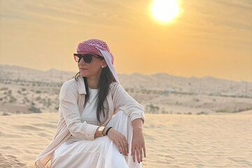 Abudhabi Desert Safari: Dune Bashing, Camel Rides and BBQ Dinner