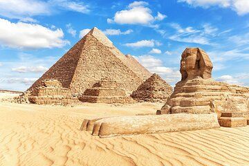 Cairo Day Tour to Giza Pyramids & Grand Museum from Hurghada