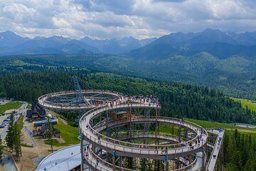 Krakow: SkyWalk Panorama and Hot Springs Spa Day Trip Adventure