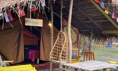 Advanced camping on remote island of Jaffna - Delft village stay
