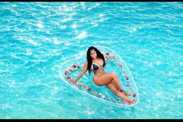 Heart Shape Clear Kayak Photoshoot Experience