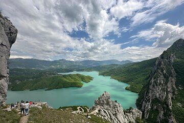 Hiking Gamti Mountain Bovilla Lake Views from Tirana