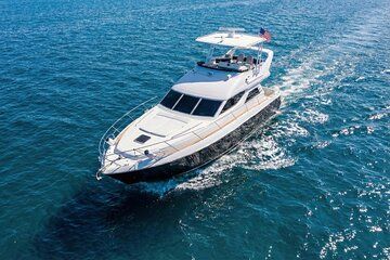 Luxury Viking 58 ft 1 Free Hr 2 Jet Ski Rides in Miami Islands