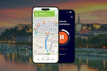 Bratislava Audio Guided Walking Tour 2h40 and 19 reviews