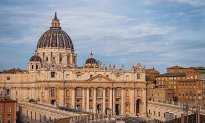 ROME : St. Peter Basilica accompanied Entry With Dome Climb