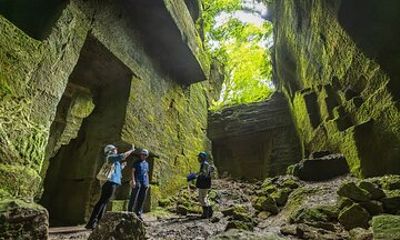 Ghibli-Inspired Adventure at Miyadani Quarry Ruins, Fukui