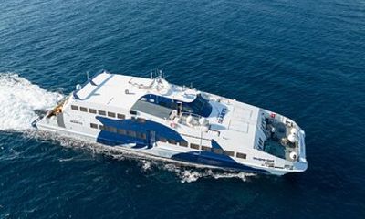 Ferry Transfer Between Athens and Milos Island