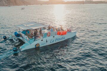 Catamaran Sunset Cruise with Open Bar in Cabo San Lucas