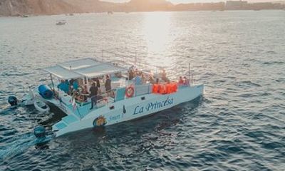 Sunset Cruise Catamaran Adventure in Cabo San Lucas and Open Bar