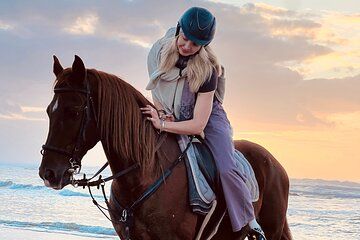 Sunset Beach Horse Ride in diabat Essaouira phooto shot & videos