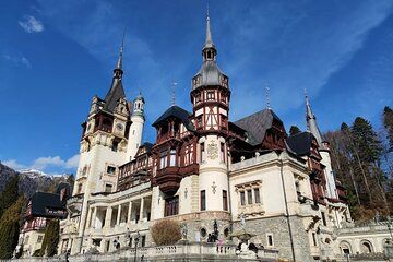 Transylvania Castles from Bucharest: Peles, Wednesday and Dracula