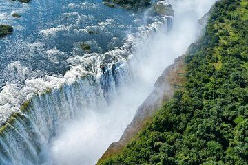 Helicopter Ride Over the Victoria Falls