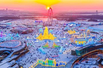 Harbin: Frozen Ice & snow World Magic ticket with pick up(Opt)