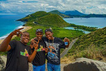 St. Kitts Downtown Walking Tour of Basseterre with Beach Time