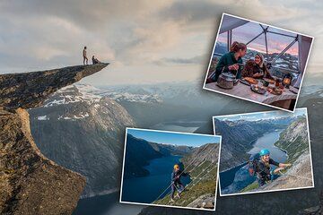 Trolltunga Via Ferrata Sky Ladder Sunset Adventure