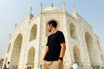 Taj Mahal Sunrise and Sunset Private Tour All Inclusive