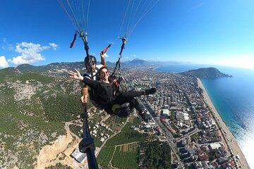 Alanya Tandem Paragliding from 700m with Licensed Pilots