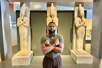 Grand Egyptian Museum, Giza Pyramids, Nine Pyramids lounge Lunch